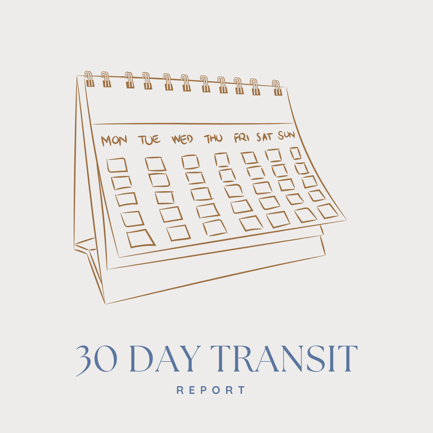 30 Day Transit Report